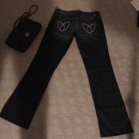 FREEDOM OF CHOICE dark blue jeans, size 27. Great condition! 🤗💙 - Picture 4 of 8